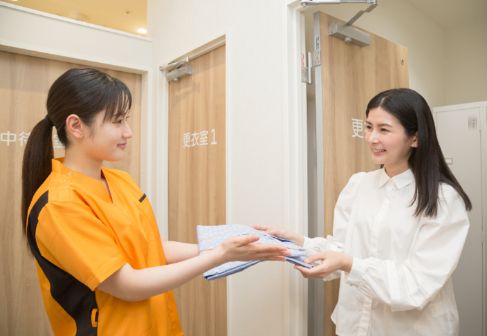 院内での下剤服用が可能